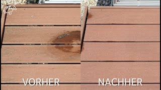 Reinigung einer megawood® Terrasse [upl. by Emili943]