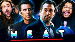 HEAT 1995 MOVIE REACTION FIRST TIME WATCHING Robert De Niro  Al Pacino  Full Movie Review [upl. by Amandie]