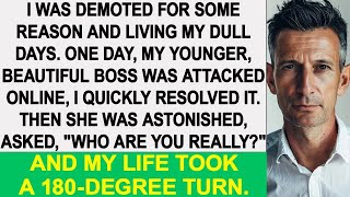 I was demoted at work When I helped my boss who was attacked online my life changed 180 degre [upl. by Nitsej]