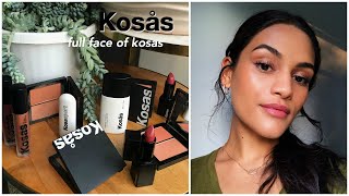 full face of kosas cosmetics [upl. by Sotnas]