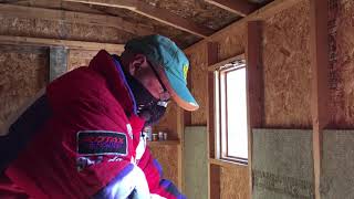 How to properly insulate your shed Cabin House or your Garage [upl. by Ahter879]