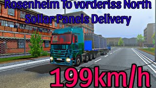 Universal Game  Rosenheim To Vorderiss North Sollar Panels Delivery 199 kmh  LOUR GAMES [upl. by Ahsiuqram]