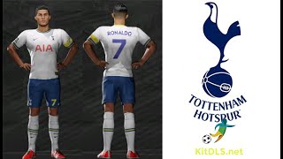 Kit Logo Tottenham DLS Dream League Soccer 2023  2024 [upl. by Cass]