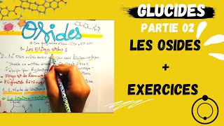 📣 Biochimie4LES GLUCIDES Partie 02 👌Les Osides Exercices dexamens glucides complexes fructose [upl. by Salvidor337]