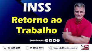 INSS  Retorno Antecipado Afastamento inss trabalho rh esocial [upl. by Jade]