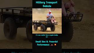 0111 Military Transport Vehicle Small Size amp Powerful Performance 🚗💥 [upl. by Nabetse]