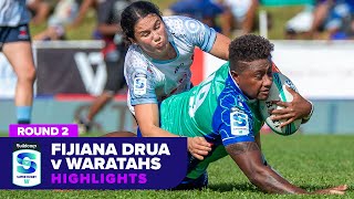 Fijiana Drua vs NSW Waratahs Women Highlights  Round 2  Super Rugby Womens 2024 [upl. by Incrocci]