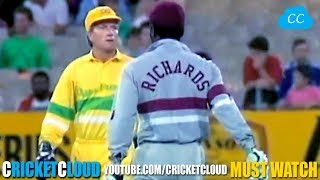 SIR VIV RICHARDS ON FIRE  Most Aggressive inning [upl. by Longtin]