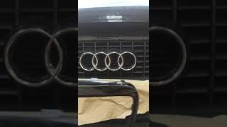 How to open a Audi bonnet when cable is snapped without damaging the vehicle [upl. by Lindsley429]