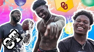 OUs Jaden Davis Gets DIRTY In The First Ever BEACH Overtime Challenge Challenges Kardell Thomas 👀 [upl. by Daisie386]