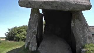 Trethevy Quoit Construction and Puzzles [upl. by Natsirhc394]