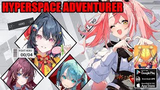 Hyperspace Adventurer Gameplay  Anime RPG Android iOS [upl. by Bluefield]