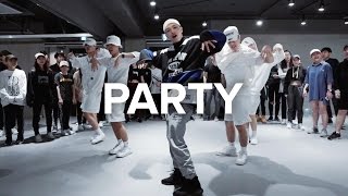 Party  Chris Brown ft Gucci Mane Usher  Junsun Yoo Choreography [upl. by Morrissey705]