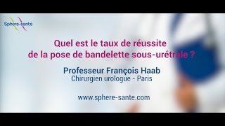 Le taux de réussite de la pose de bandelette sousurétrale [upl. by Fauver]