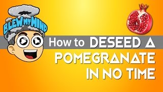 How to Deseed a pomegranate in no time  Shoham [upl. by Ainoloppa]