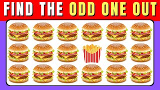 35 Puzzles for GENIUS  Find the ODD One Out  35 Fun Levels Quiz [upl. by Eselehs]