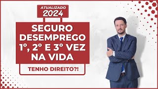 SEGURO DESEMPREGO 2024  Primeira solicitação  Fácil [upl. by Canon]