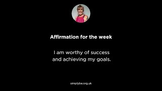 Affirmation for success Life Coach Essex Online [upl. by Alilahk]