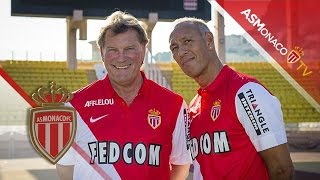 Arsenal  Monaco ▶ HoddleHateley legends are back [upl. by Okkin501]