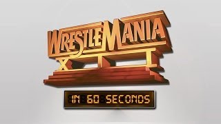 WrestleMania in 60 seconds WrestleMania XII [upl. by Recneps]