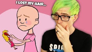 SHE LOST HER HAIR REACTING TO REAL STORY ANIMATIONS Storybooth Part 2 [upl. by Anerys]