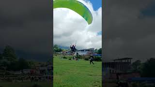 paragliding  landing site bir billing shortsvideo [upl. by Eniamerej75]