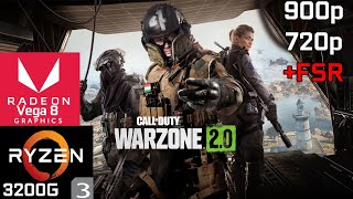 Call of Duty Warzone 20  Ryzen 3 3200G Vega 8 amp 16GB RAM [upl. by Erbua]