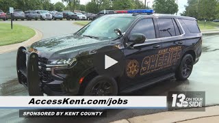 WZZM13 Interview about Kent County Jobs at the Sheriffs Office [upl. by Aizek]