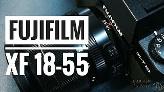 Fujifilm FUJINON LENS XF 1855mm F284 R LM OIS Review [upl. by Yddur]