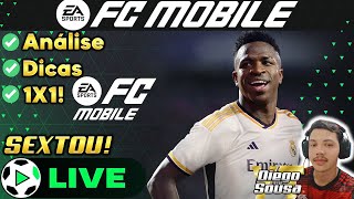 🔴 FIFA MOBILE AO VIVO 🔴  LIVE ON 🔥 SEXTOU 🔥  ANÁLISE DICAS E 1X1  DIEGO SOUSA YT [upl. by Wehttan]