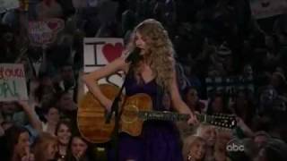 Taylor Swift Fifteen CMA Awards HD Live Country Music Awards With The Fans [upl. by Eerrahs]