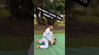 Lasso guard sweep and armbar bjj jiujitsu brasilianjiujitsu [upl. by Erdnaid533]