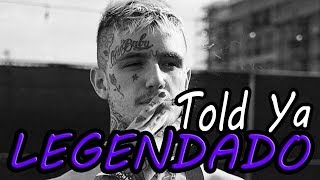 Lil peep  Told Ya legendado rare music [upl. by Edva]