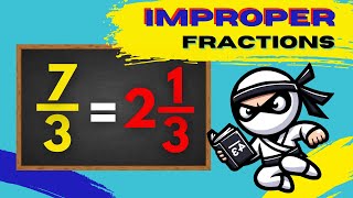 Improper Fractions and Mixed Numbers  What are they [upl. by Encratia]