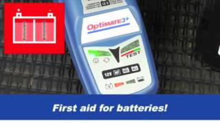 OptiMate 3 Battery saving chargermaintainer for 12V motorcycle batteries [upl. by Cuthbertson]