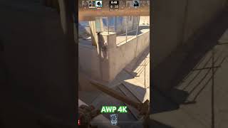 CS2 AWP 4K [upl. by Millhon]