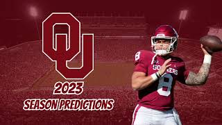 Reviewing Oklahomas 2023 Football Schedule [upl. by Aitak936]