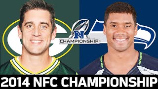 Green Bay Packers vs Seattle Seahawks 2014 NFC Championship Game Highlights [upl. by Eenad]