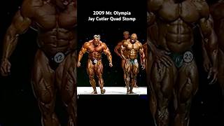 2009 MR OLYMPIA QUAD STOMP — JAY CUTLER shorts bodybuilding gym jaycutler [upl. by Nnylyram]