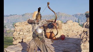 Back with AC Odyssey stealth gameplay Nightmare mode [upl. by Hopfinger663]