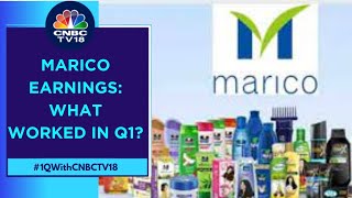 Marico Q1 Meets Street Expectations Margin Expands But Revenue Slips  CNBC TV18 [upl. by Charbonnier]