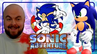 Sonic Adventure EP 1 The Sonic section of this game is my happy place [upl. by Yur]