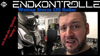 Wottan Storm 125 Roller Kurze Vorstellung die Erste [upl. by Assillim]