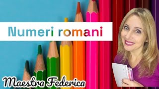 Come si leggono i numeri romani esponente scuolaprimaria maestrafederica matematica [upl. by Muhcan]