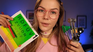 ASMR Cranial Nerve Exam Hearing Test amp Eye Exam RP Medical RP Combo Mix [upl. by Mosora]