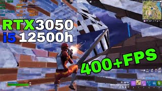 RTX 3050  Intel I5 12500h  Acer Nitro 5  Fortnite Solo Arena  Perfomance Mode [upl. by Ackerman868]