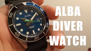 Diver Watch Dengan Harga Terjangkau‼️Alba VJ32X297 Blue Dial [upl. by Etep23]