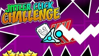 JITTER CLICKS CHALLENGE DIFÍCILES Y DIVERTIDOS  GEOMETRY DASH 211  VRO [upl. by Tebasile]