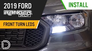 How to Install Switchback Front Turn Signal LED Bulbs for 2019 Ford Ranger  Diode Dynamics [upl. by Giuseppe]