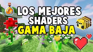 ✅LOS MEJORES SHADERS PARA MINECRAFT 1165 [upl. by Widera]